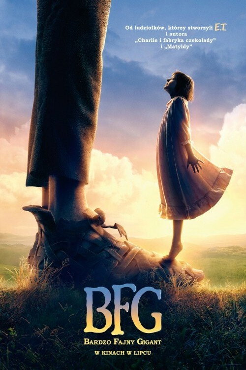 Plakat filmu Bardzo Fajny Gigant