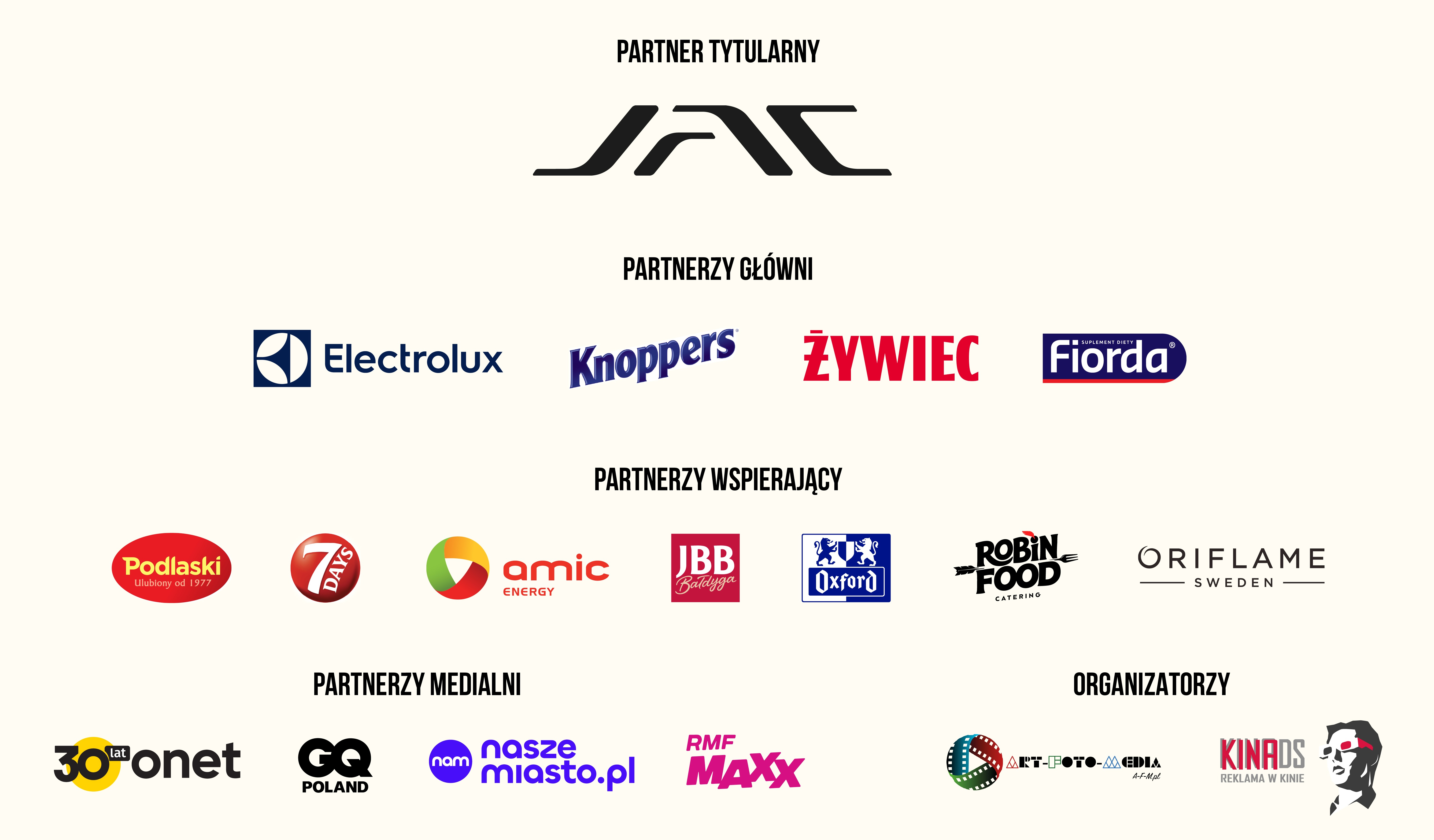 Patroni i partnerzy Kina na Leżakach